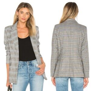 Majorelle Rhea Plaid Blazer